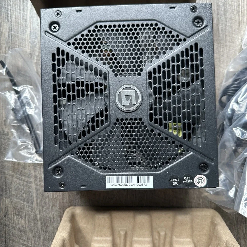 APEXGAMING NEW 750W 80+ GOLD Certified FULL MODULAR Gaming Power Supply AG-750M